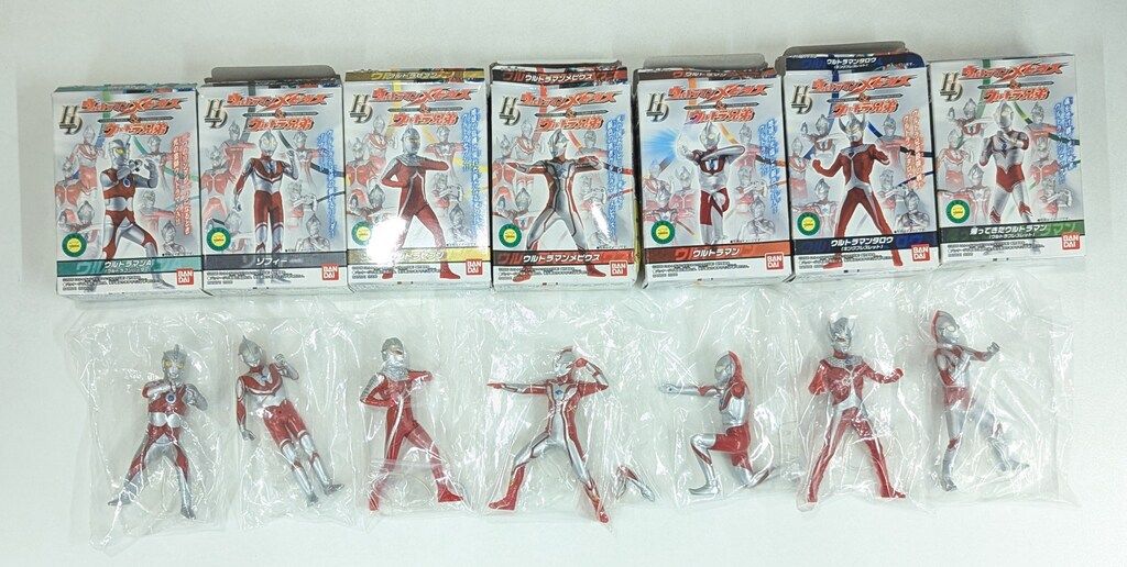 バンダイ HDウルトラマンメビウスu0026ウルトラ兄弟 全7種セット