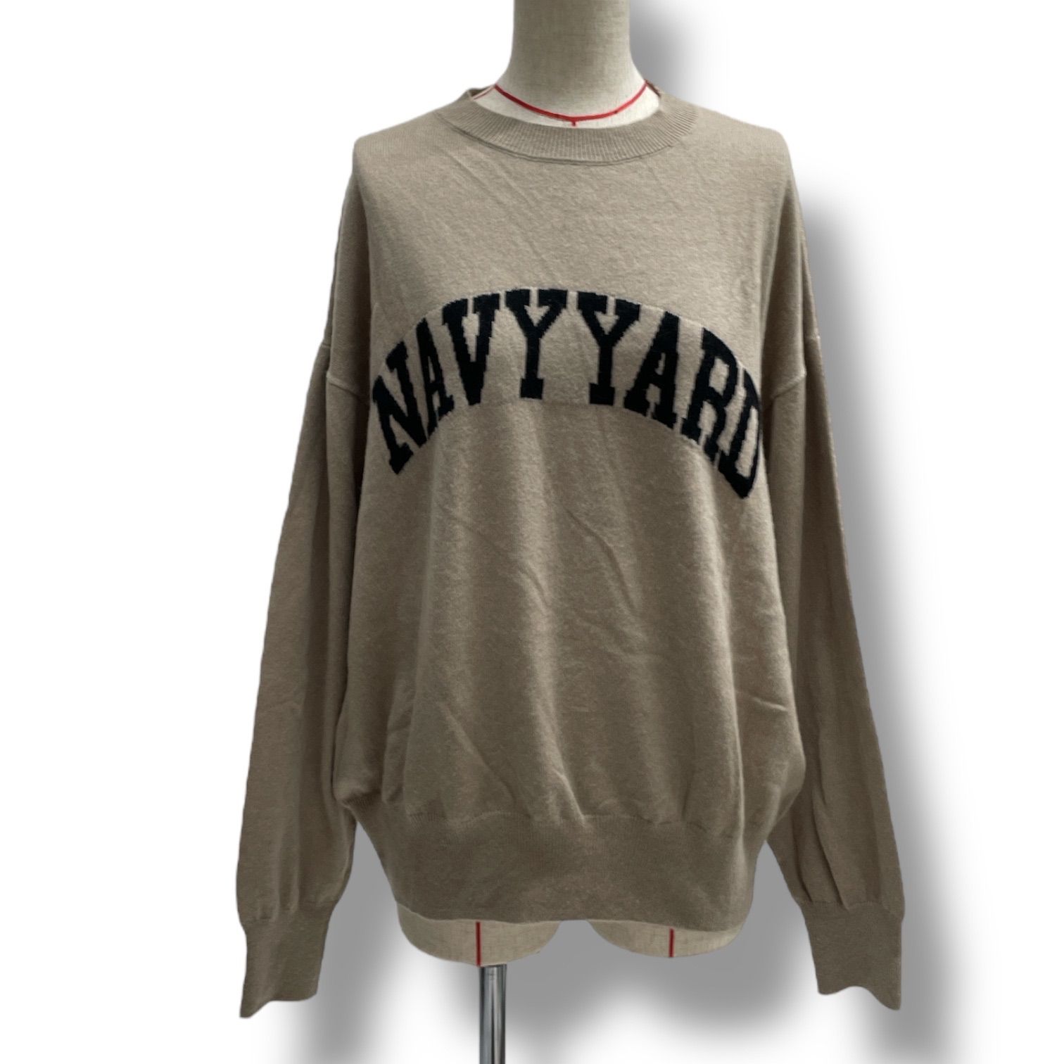 LOUNGEDRESS ラウンジドレス ジャガードロゴニット セーター ニット