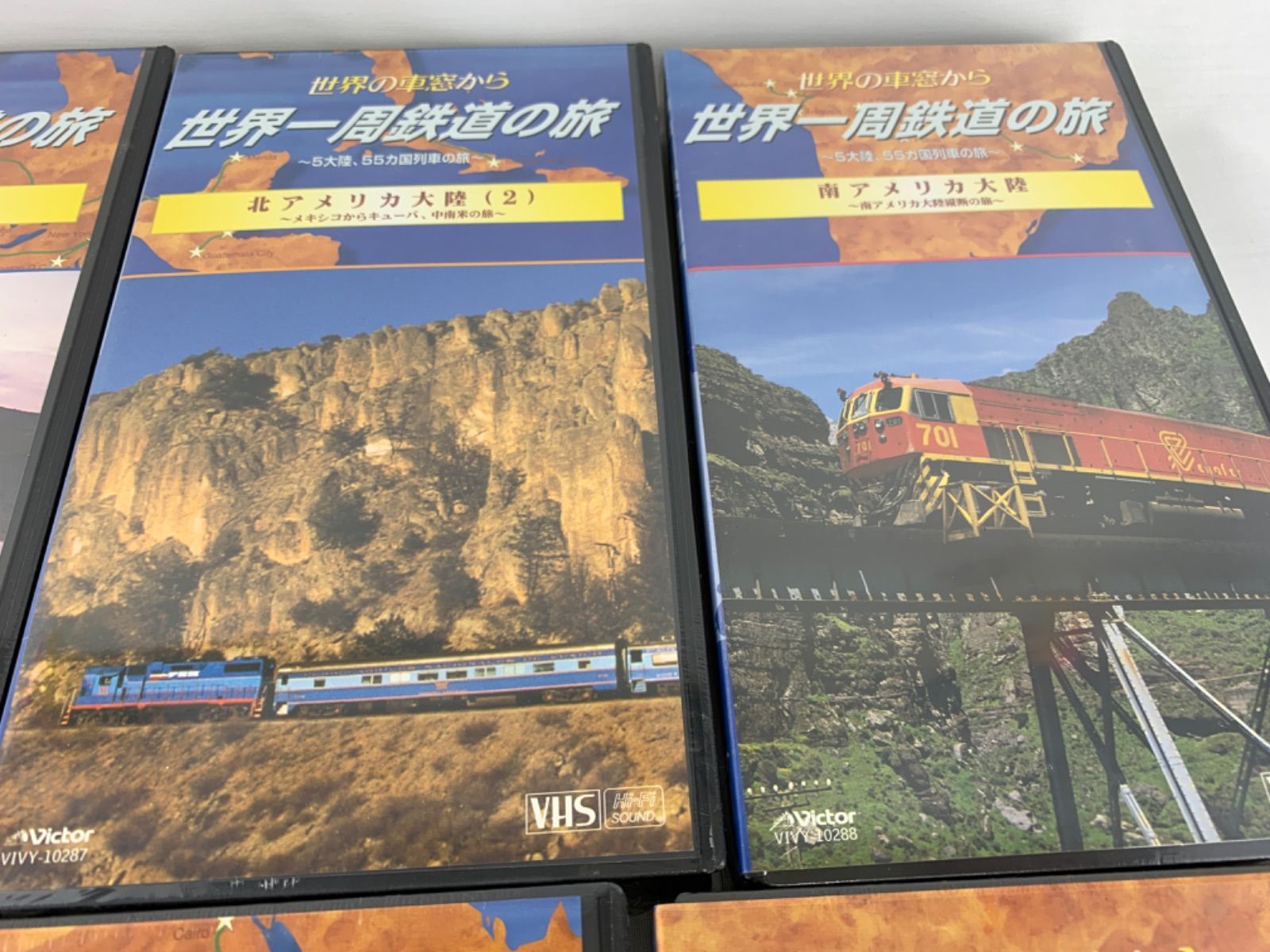 VHS 世界一周鉄道の旅 世界の車窓から 世界一周鉄道の旅VHS