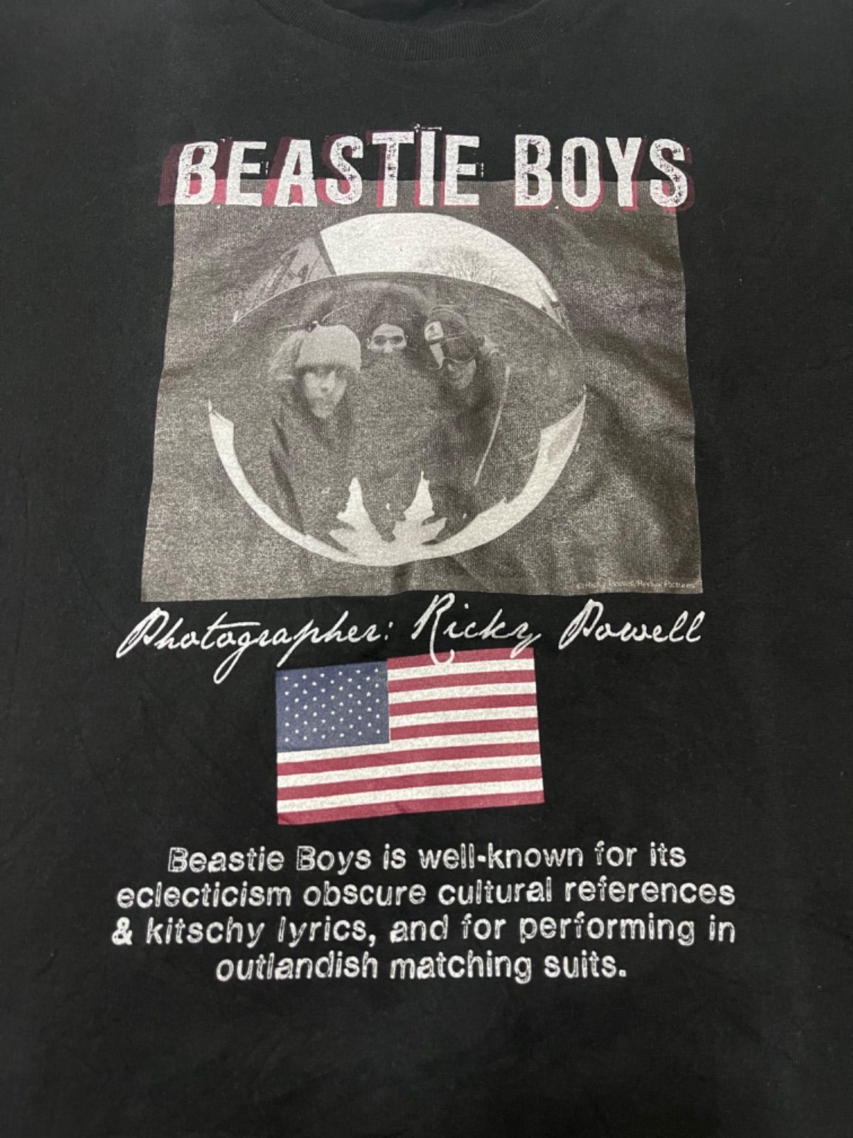 90s Ricky Powell ビースティボーイズ Tシャツ USA製 レア｜トップス