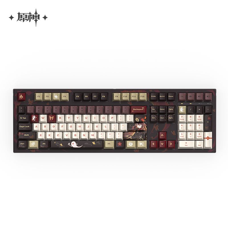 原神 中国公式 正規品 メカニカルキーボード 胡桃 フータオ 赤軸