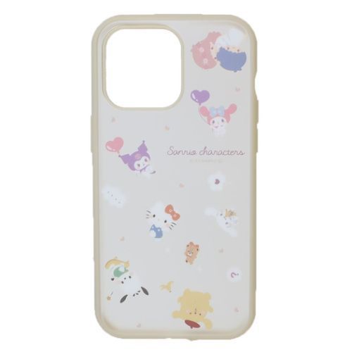 【メール便】iPhone15 サンリオキャラクターズ IIIIfit Clear 2023 iPhone 6.7 inch 3 LENS model対応ケース iPhone15ProMax サンリオ グルマンディーズ