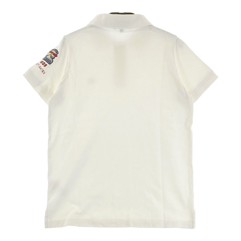 サイズ：0 PEARLY GATES パーリーゲイツ 半袖ポロシャツ ホワイト系