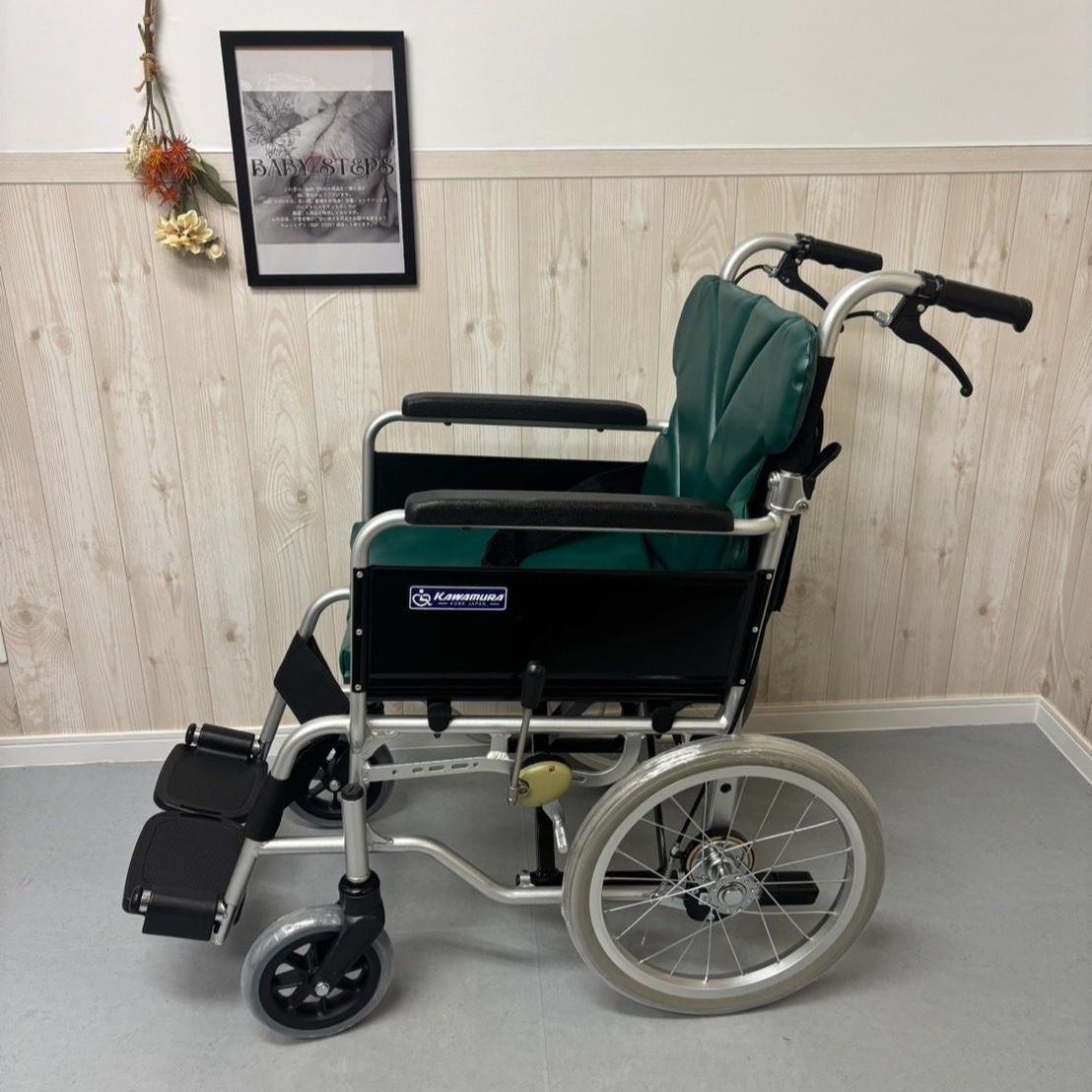 BMJ16-38SB-M カワムラサイクル 介助式 車椅子 アルミ製 車椅子 介護用品 ノーパンクタイヤ
