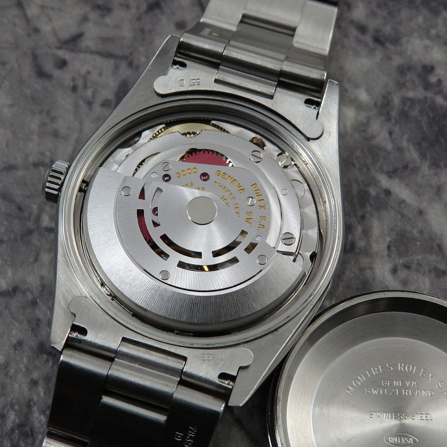 ロレックス エアキング Ref.14000 サーモン ピンク 文字盤 1999年 Cal.3000 自動巻 Air-King ヴィンテージ ROLEX  A番 - メルカリ