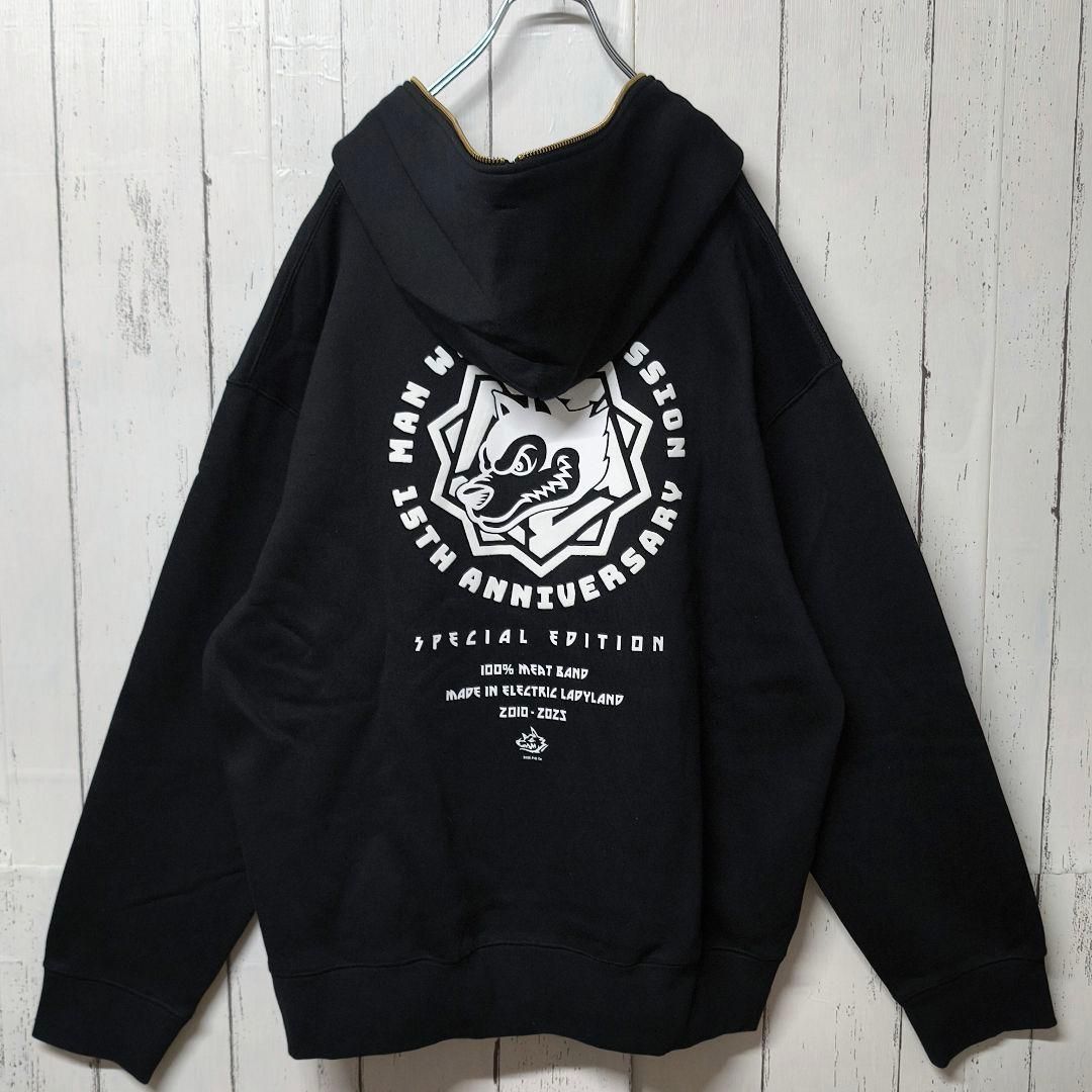 超希少】 MAN WITH A MISSION 15周年限定パーカーXLサイズ - メルカリ