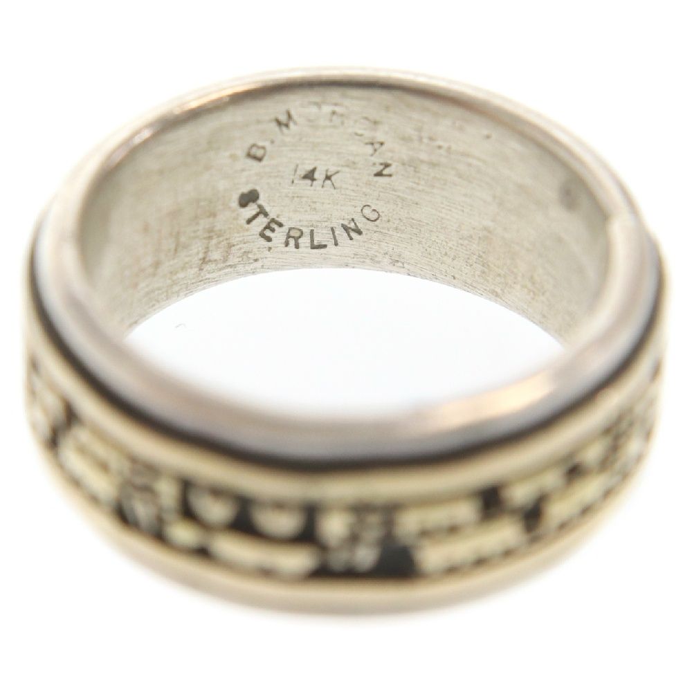 ブルースモーガン リング 14K インディアンジュエリー ナバホ 指輪 14金 INDIANJEWELRY (インディアンジュエリー) ナバホ族 Bruce Morgan
