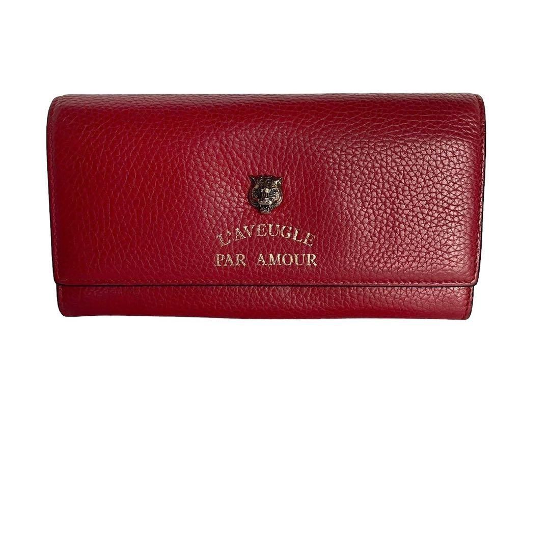 GUCCI グッチ 453164 アニマリエ コンチネンタルウォレット 二つ折り GUCCI グッチ 453164 アニマリエ コンチネンタルウォレット 二つ折り