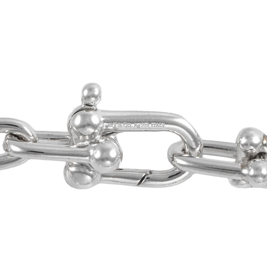 TIFFANY-Co. ティファニー ハードウェア スモール リンク ブレスレット シルバー