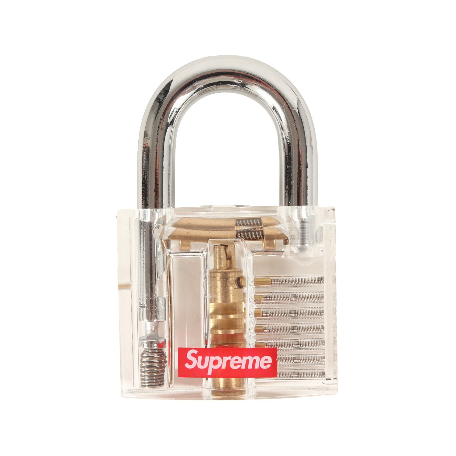 Supreme シュプリーム 20SS トランスペアレント ロック | 南京錠 Transparent Lock | クリア | ファッション 小物 雑貨 メンズ