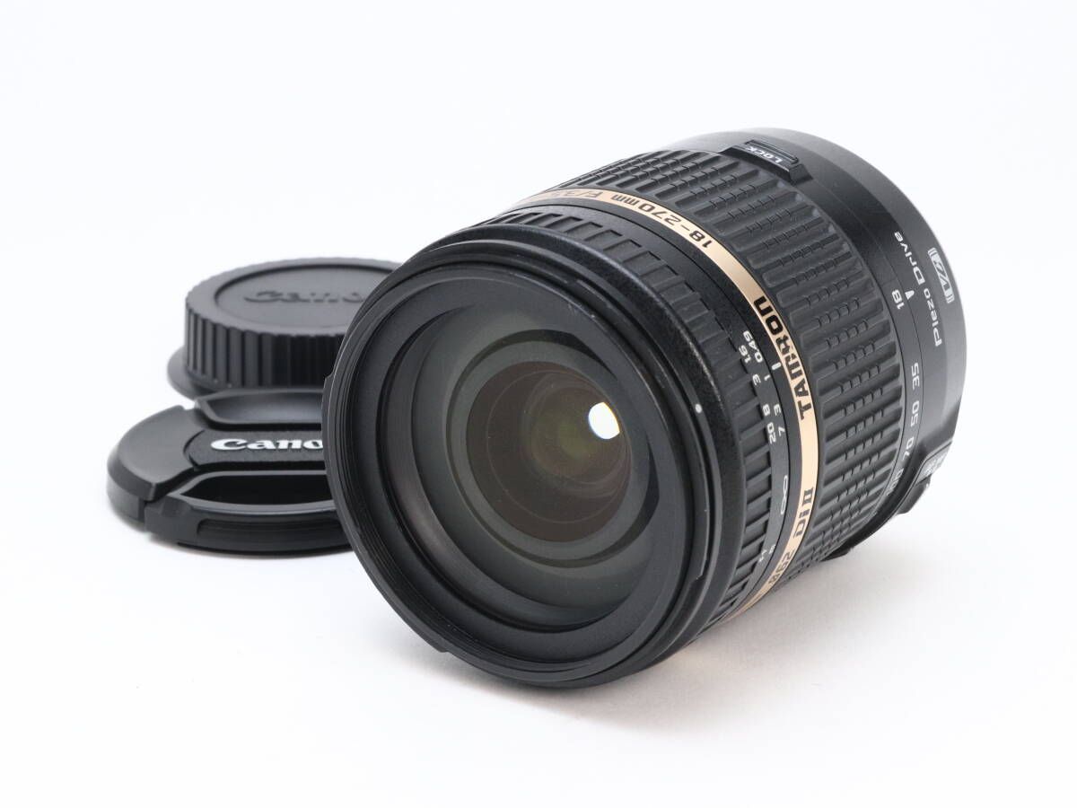 B 並品 TAMRON タムロン 18-270mm F3.5-6.3 Di II VC PZD キヤノン用 初期不良返品対応 66-180