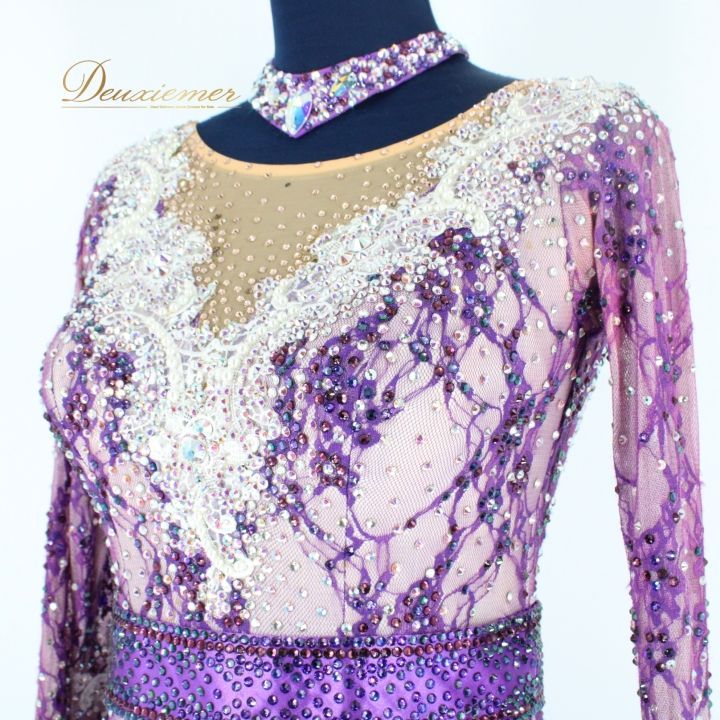 社交ダンス 衣装 スタンダードドレス スタンダード ワンピース ドレス  