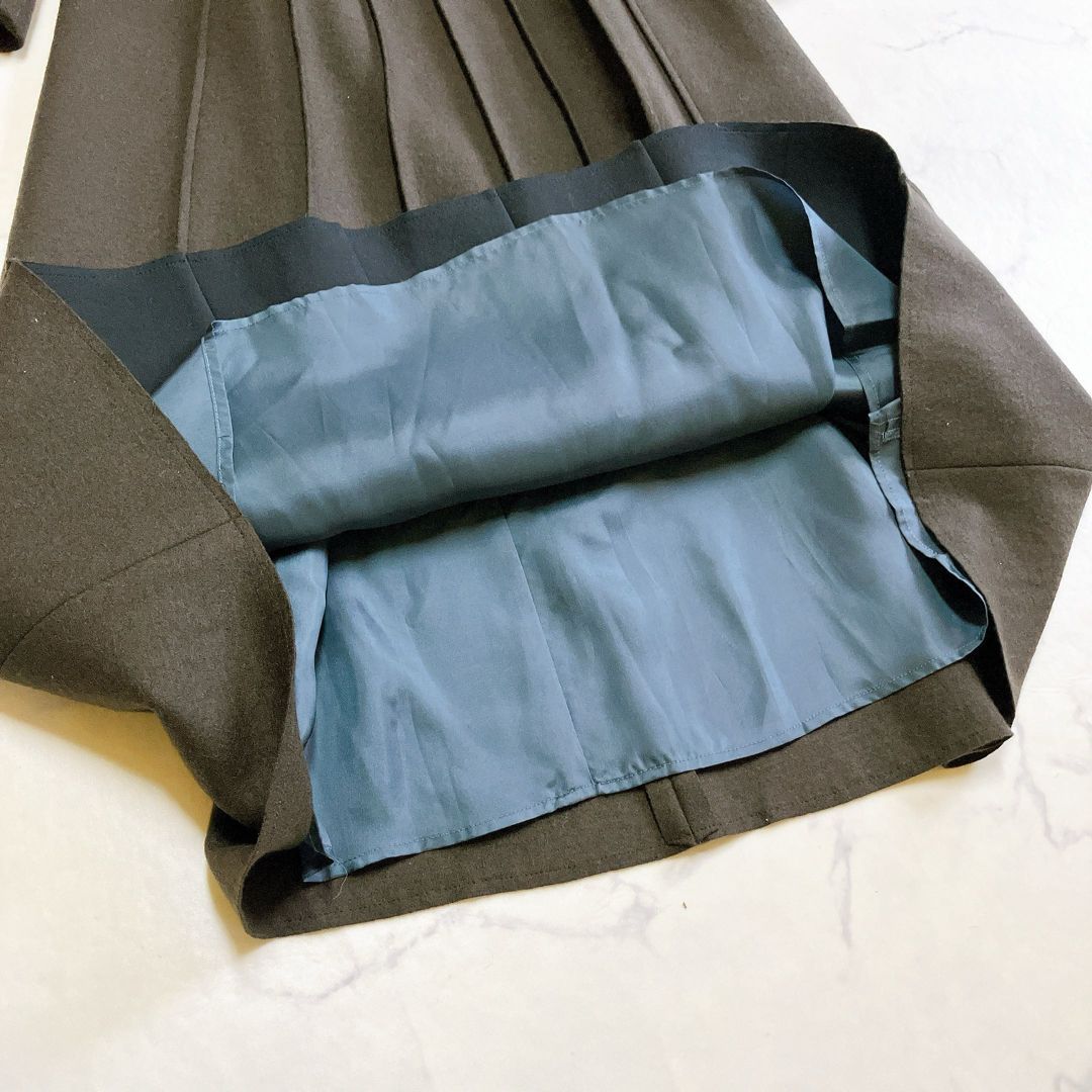 ロングワンピース ウール