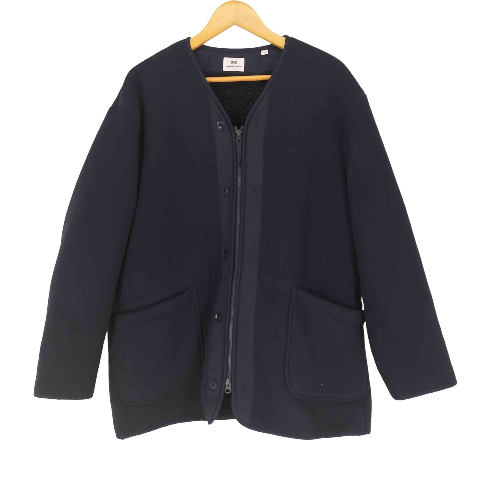 ホワイトマウンテニアリング WHITE MOUNTAINEERING フリースノーカラーコート メンズ JPN：L 