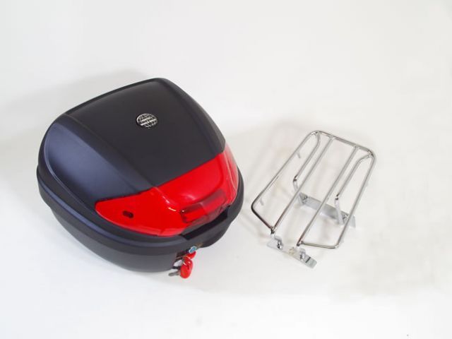 スポーツスター用リアキャリア u0026リアボックスセット30L  インナーライナー付