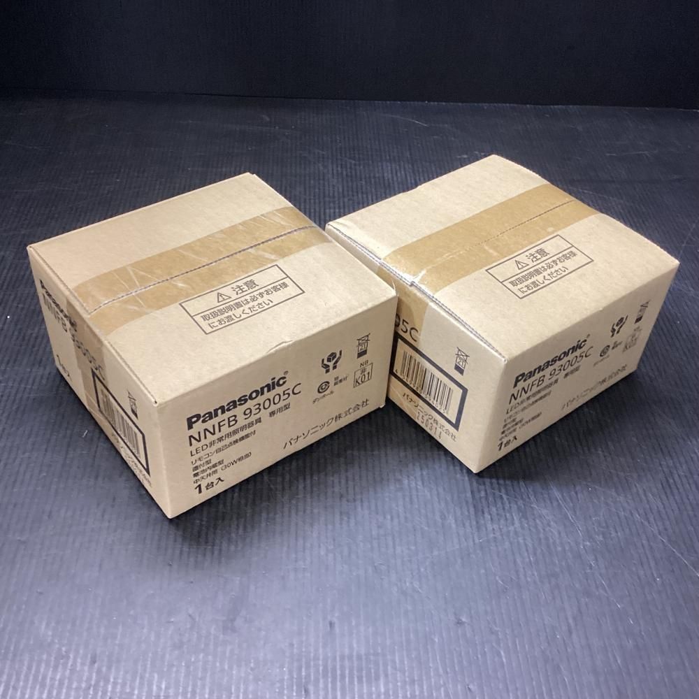 2台Panasonicパナソニック LED非常用照明器具 NNFB 93605C NNFB93605C || LED非常用照明器具 Panasonic【専用型 埋込型