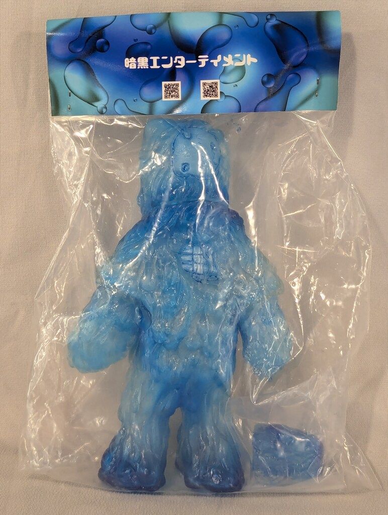 暗黒エンターテイメント ヒャクメドラ ヒトツメドラ付き クリアブルー