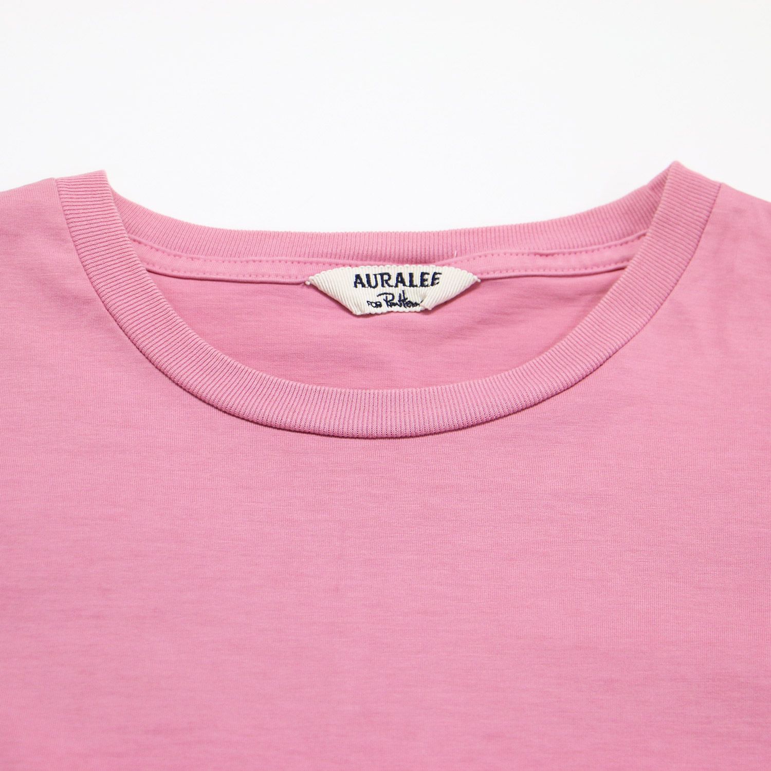 AURALEE オーラリー　Ron Herman クロップド丈　半袖カットソー AURALEE オーラリー Tシャツ ピンク サイズ:0(S) | 21春夏 Ron