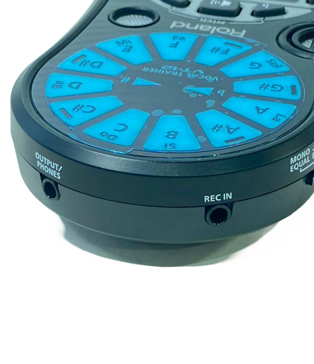 Roland VT-12 BK ｜ボーカルトレーナー【未開封・新品】 ローランド（Roland） Roland VT-12 ブラック【便利な4点セット