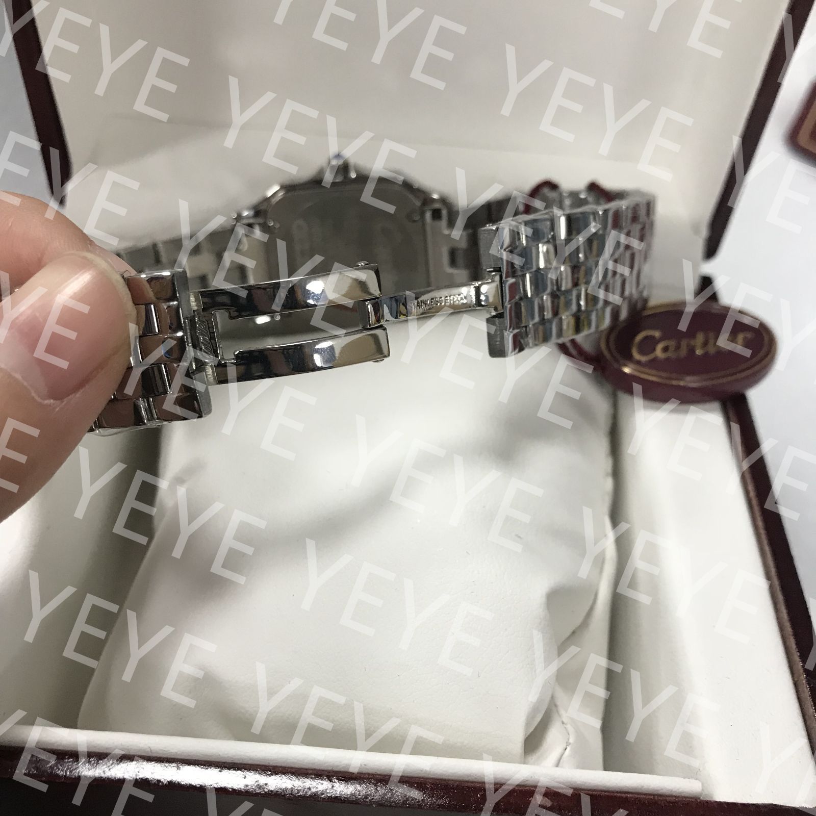 新品 カルティエ Cartier クォーツ レディー 時計 即購入不可 09