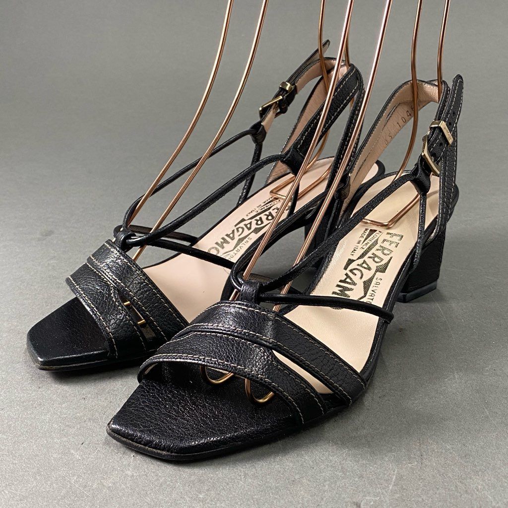 3f4 《極美品》定価￥90,300 Salvatore Ferragamo サルヴァトーレ 
