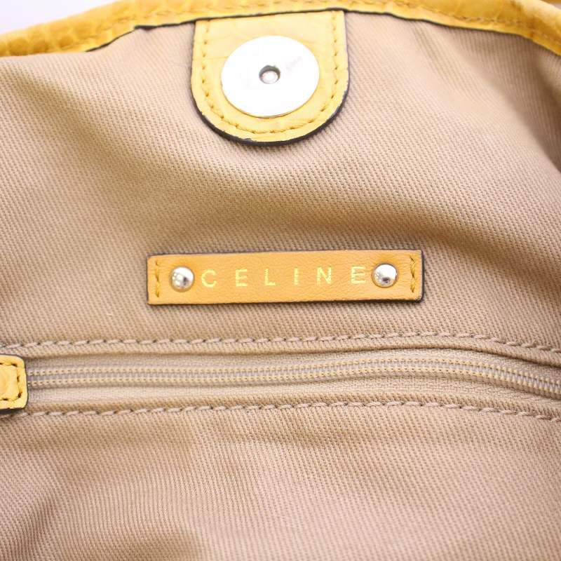 セリーヌ マカダム サークルロゴ キャンバス ショルダーバッグ セリーヌ CELINE マカダム ロゴプレート ワンショルダーバッグ