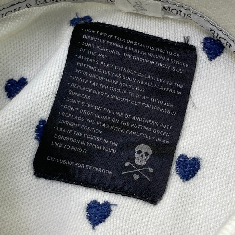 MARK&LONA ノースリーブポロシャツ サイズ：M MARK&LONA マークアンドロナ ノースリーブポロシャツ