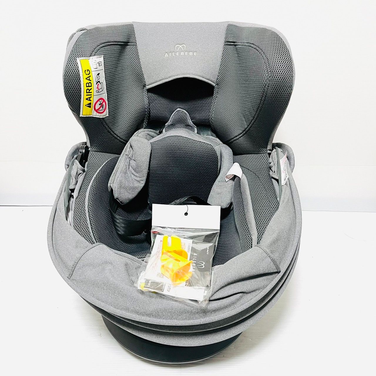 エールベベ クルット 4i グランス メッシュグレーBF880 チャイルドシート