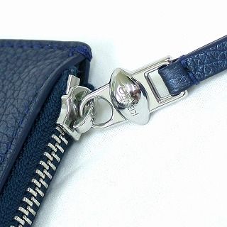 ケンゾー EYE ロゴ クラッチバッグ ポーチ ネイビー レザー KENZO KENZO - EYE ロゴ クラッチ バッグ ポーチ (KENZO/クラッチ