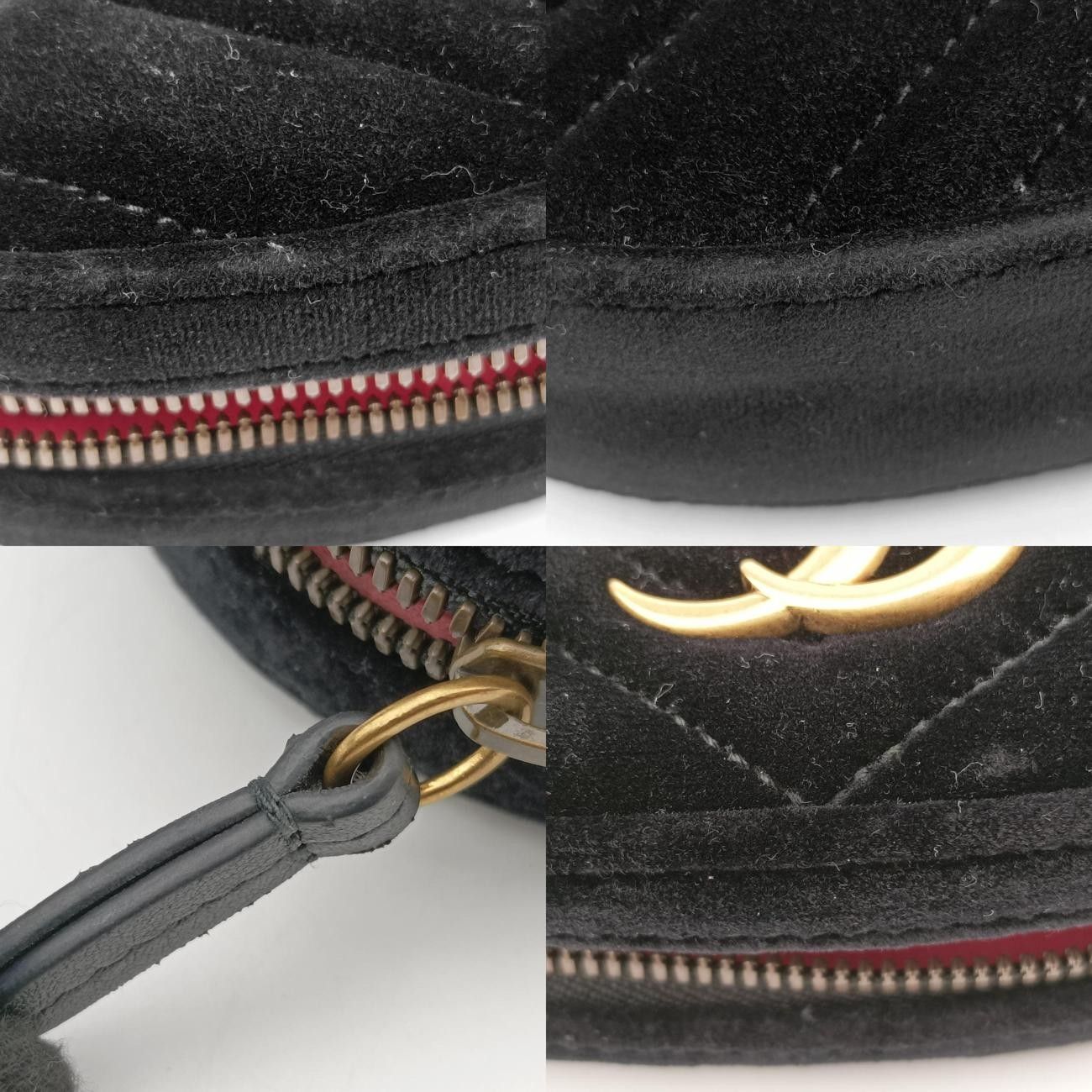 グッチGucciGGマーモントブラックベロア476434C025835532