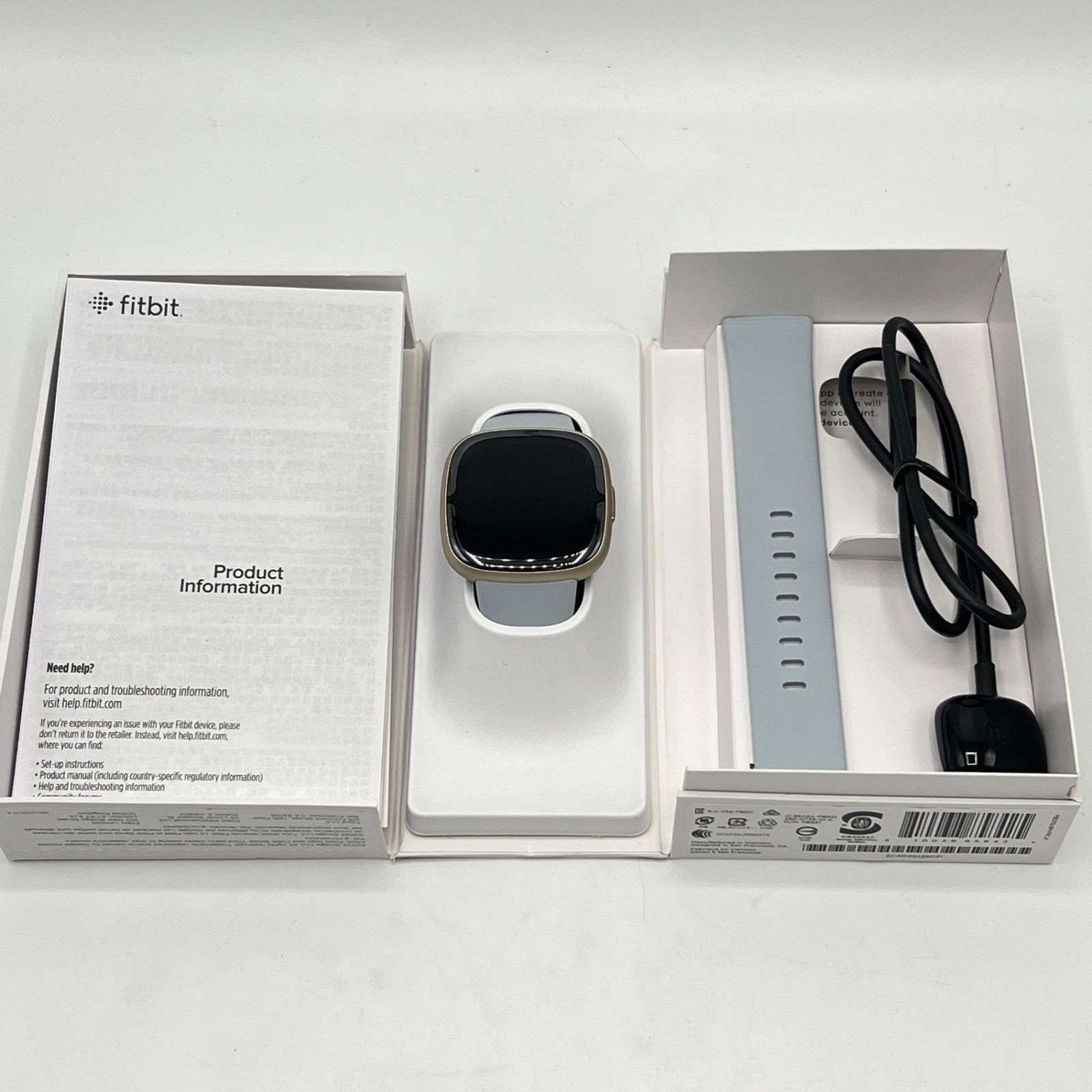 Fitbit Sense 2 FB521GLBM-FRCJK ブルーミスト スマートウォッチ フィットビット センス 本体