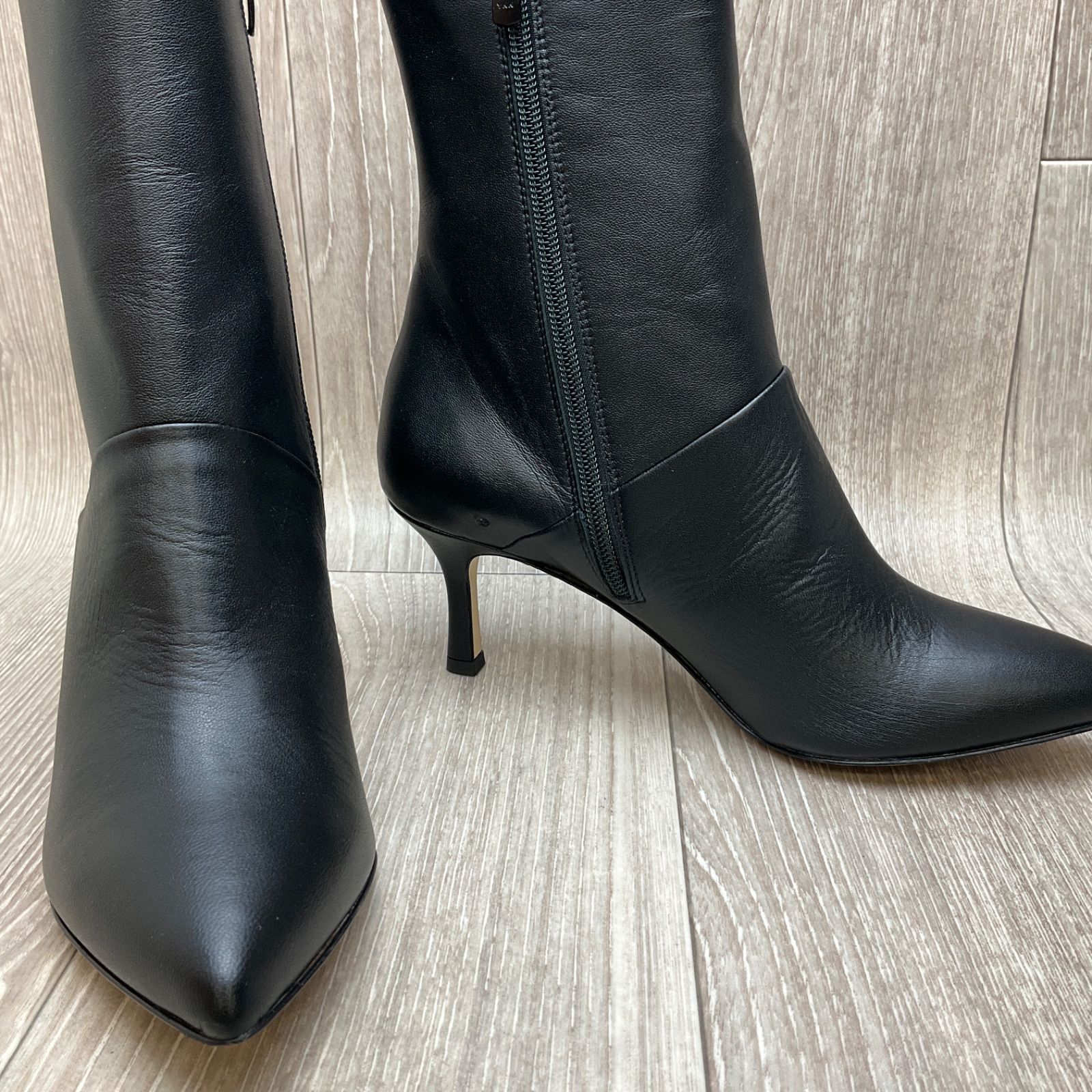 ★新品未使用★ CORSO ROMA レザー ショート ブーツ 38 24cm CORSO ROMA,9 ショート ブーツ エンジニアブーツ レディース