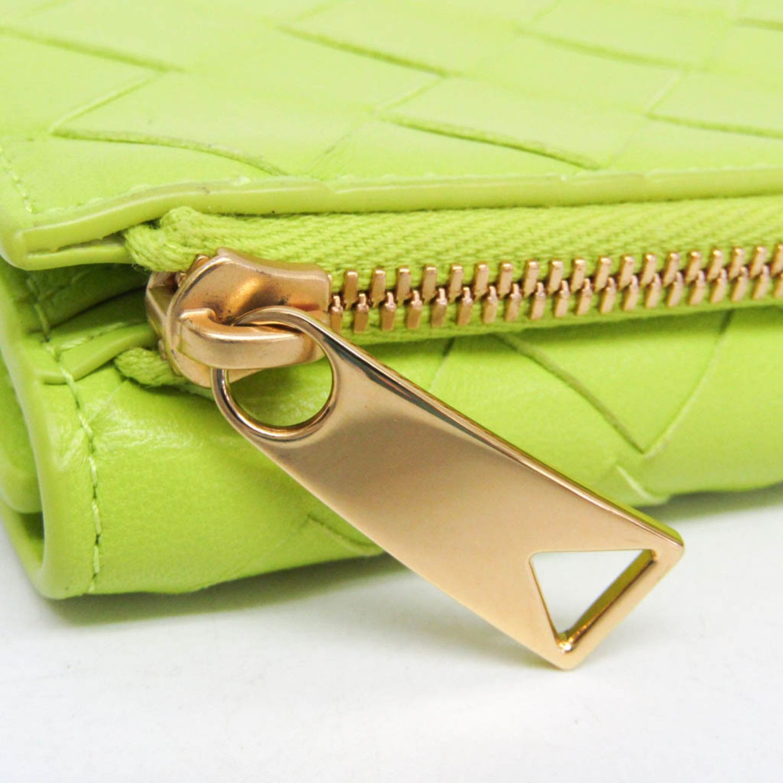 BOTTEGA VENETA イエロー 三つ折り財布 ボッテガヴェネタ] 財布