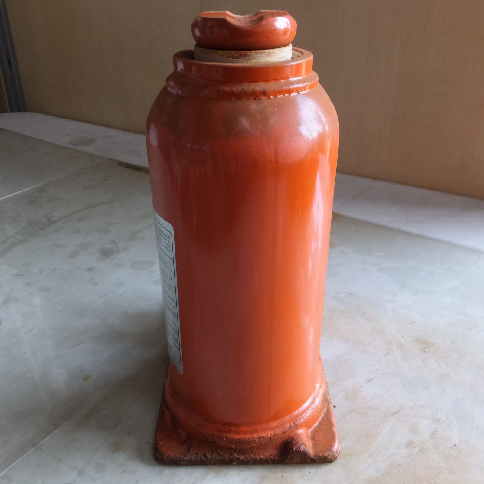 ◆マサダ 油圧ジャッキ MHK-15N 工具 15トン 15ton 15000kg 15TON 油圧式 だるま ダルマ オイル 点検 整備 車載 自動車 MASADA 3 ◆