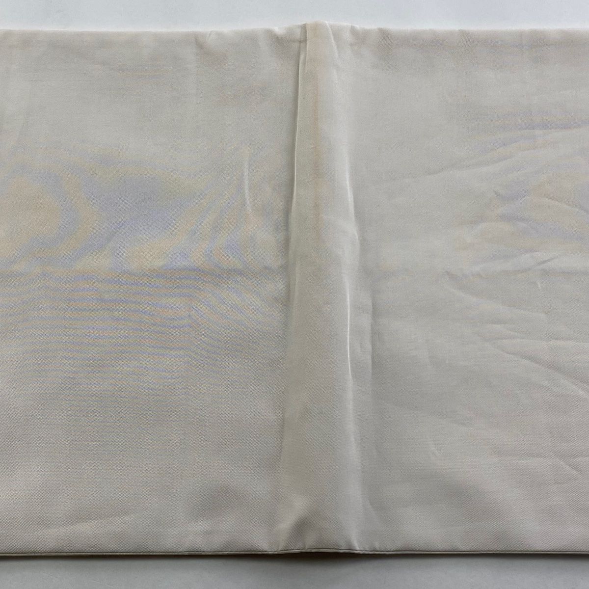 刺繍 袋帯 お太鼓柄 金糸 正絹 袋帯 美品 秀品 扇面 草花 金糸 箔 金色 お太鼓柄 正絹 【中古