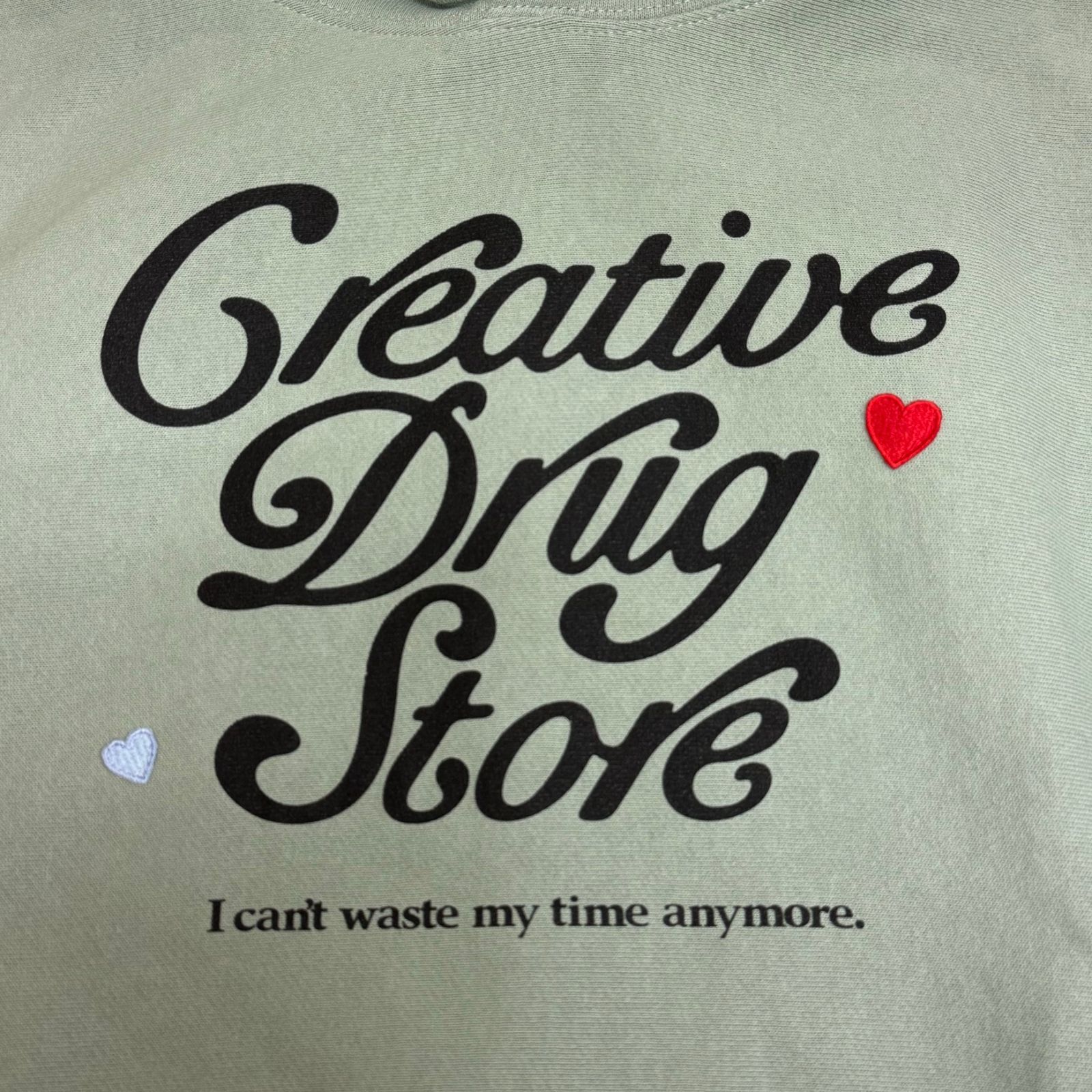 未使用品 Creative Drug Store VERDY コラボ スウェット フーディー プルオーバー パーカー クリエイティブドラッグストア  ヴェルディ ミント系 XL 64000A - メルカリ