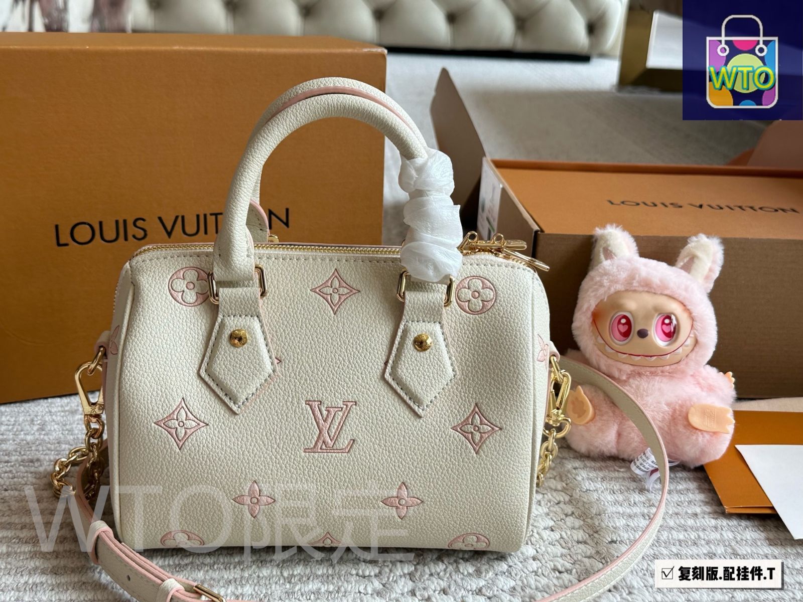 今日特価】Louis Vuitton ルイ・ヴィトン スピーディ20 淡い