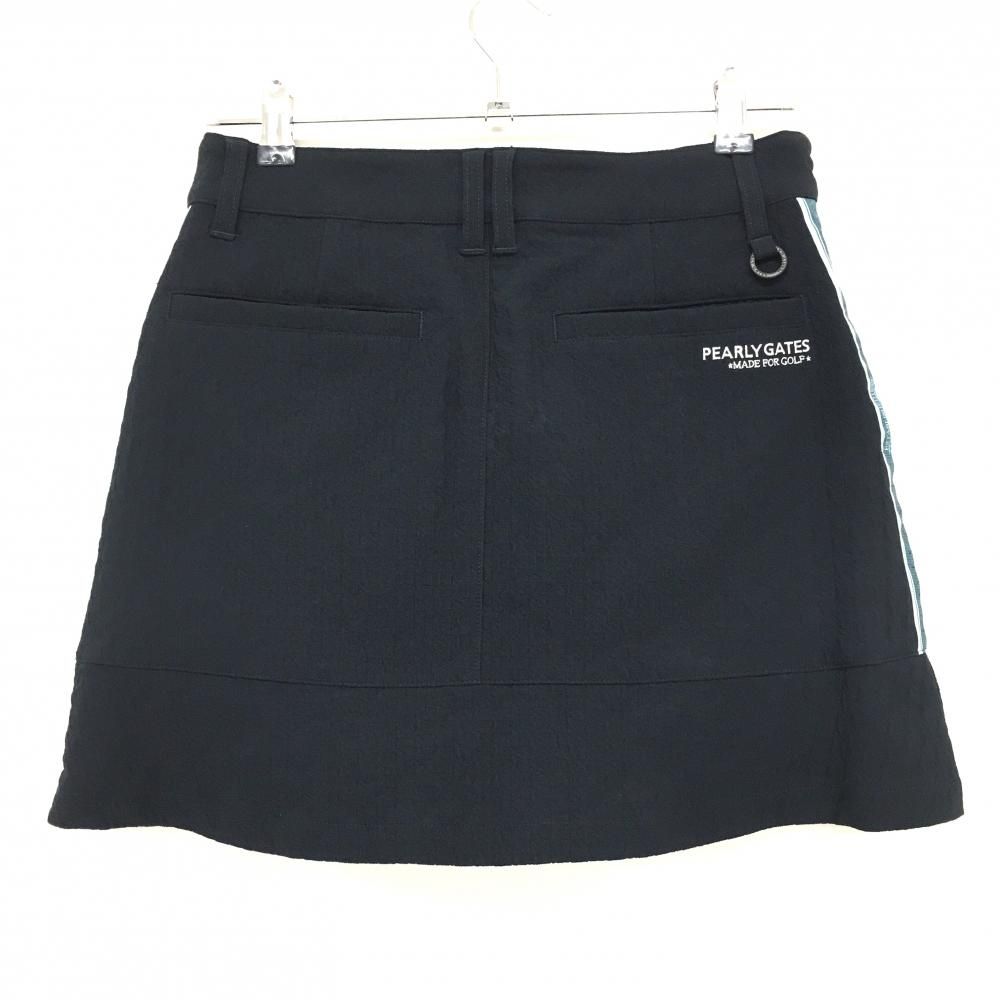 超美品】パーリーゲイツ スカート ネイビー 総柄地模様 レディース 1(M