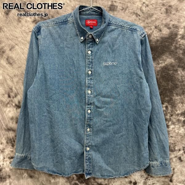 Supreme Classic Logo Denim Shirt デニムシャツ Supreme Logo Denim Shirt (SS19) - $138
