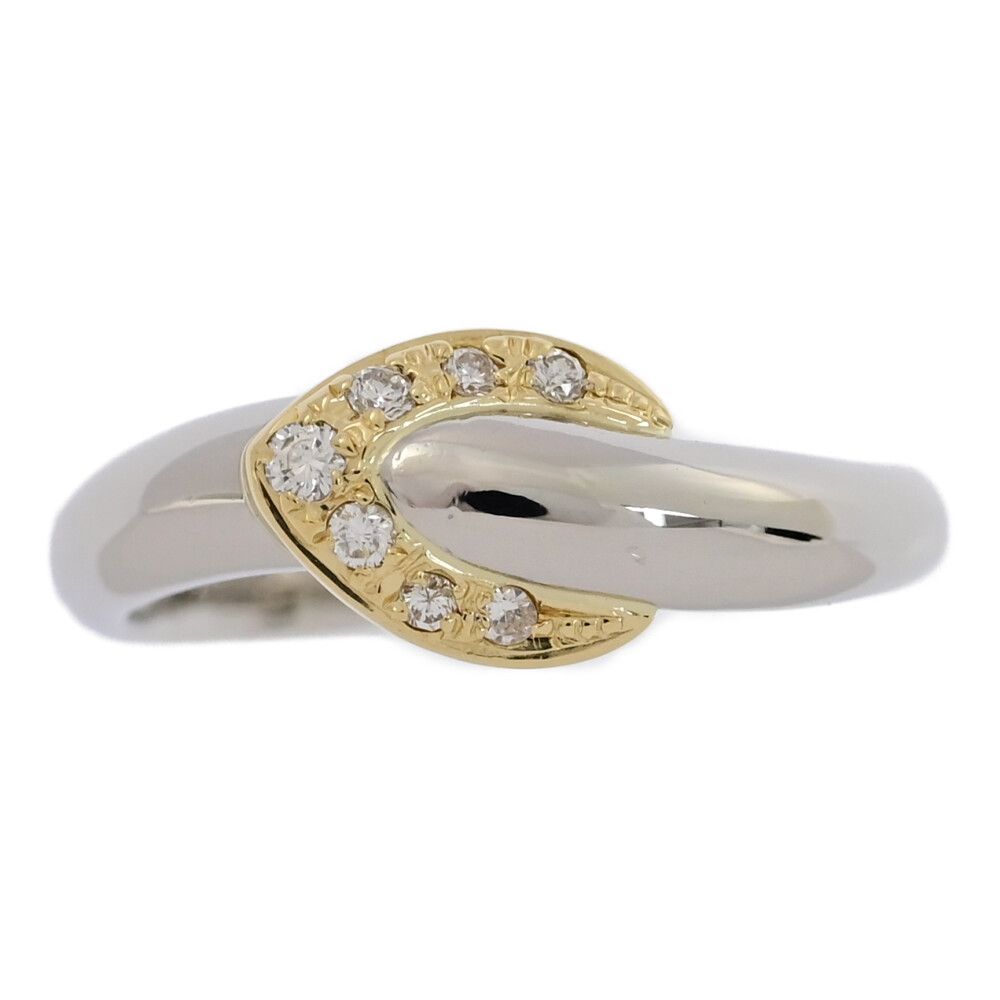 0.08ct/CELINE セリーヌ ベルトモチーフ・ダイヤモンド リング 0.08ct/CELINE セリーヌ ベルトモチーフ・ダイヤモンド リング