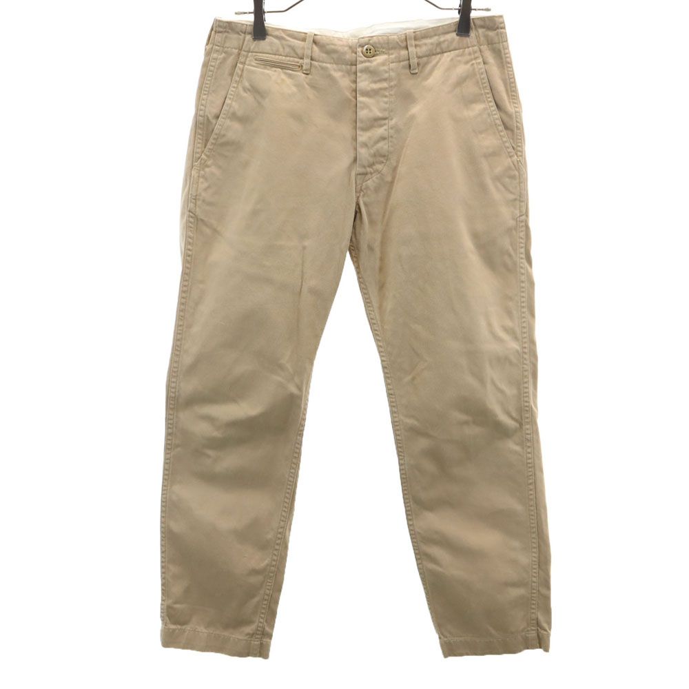 サイベーシックス 日本製 ロングパンツ W27 ベージュ SCYE BASICS メンズ