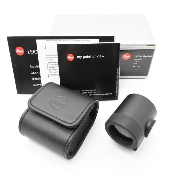 Leica 電子ビューファインダー ライカ ビゾフレックス Typ 020 ブラック 18767