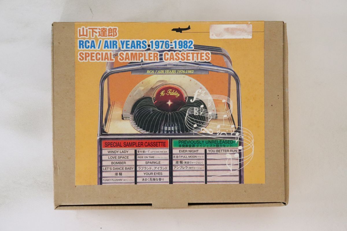 2discs Cassette 山下達郎 Rca / Air Years 1976-1982 Special Sampler CASSETTES NONE BMG /00220 2discs Cassette 山下達郎 Rca / Air Years 1976-1982 Special Sampler