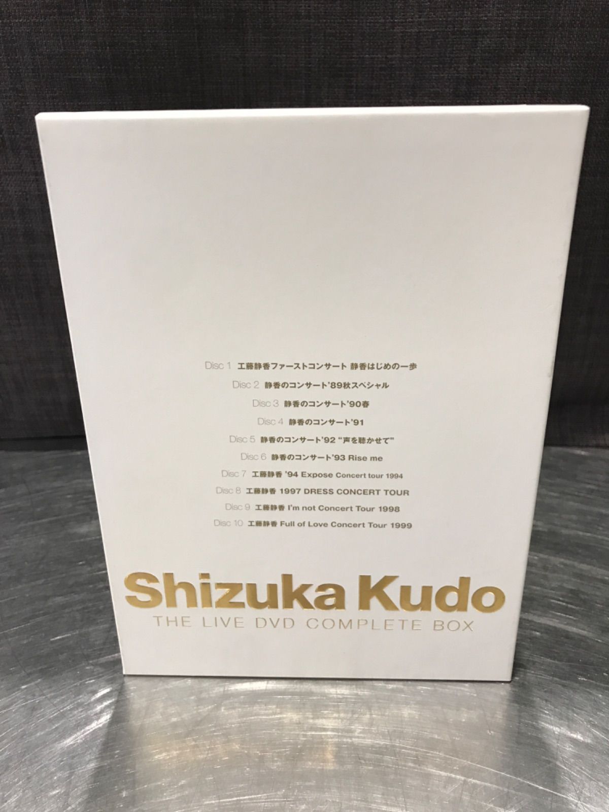 値下げアイテム!工藤静香 Shizuka Kudo THE LIVE DVD COMPLETE BOX U - メルカリ