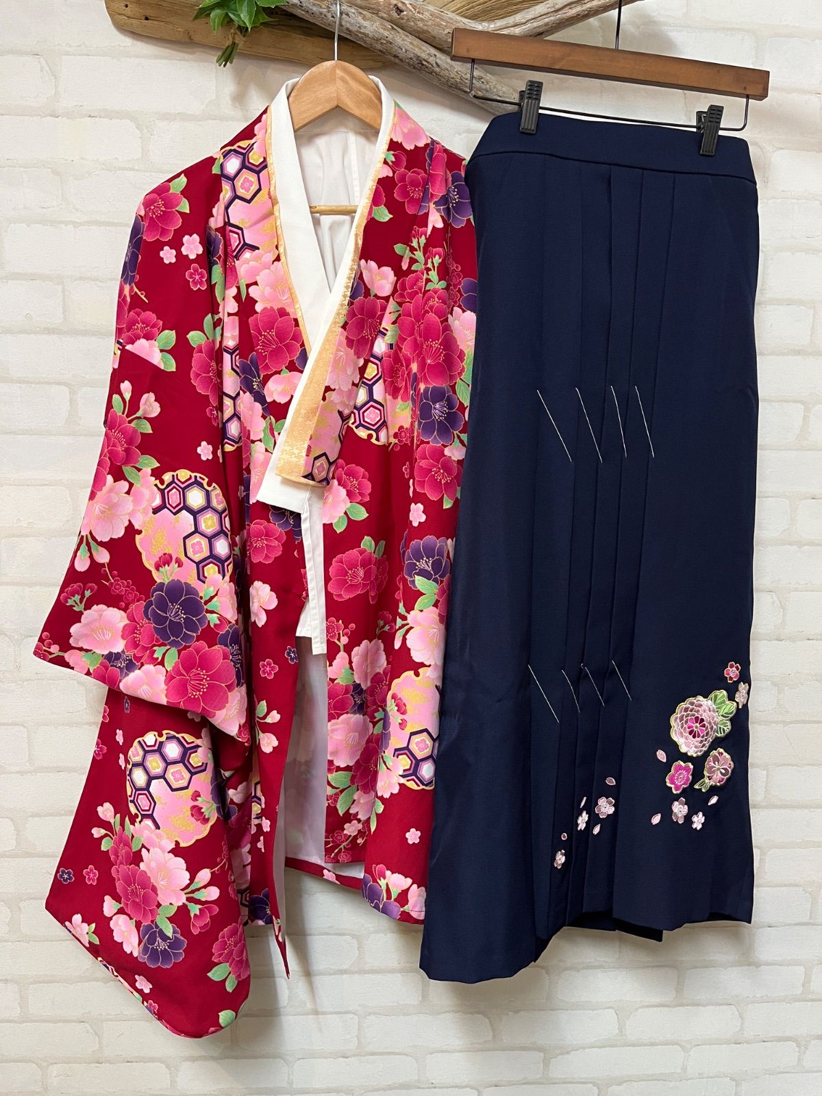 子供服 ブランド ♥品 arisana アリサナ 袴セット 150㎝ 卒業式 小学生 送料無料 キッズ袴