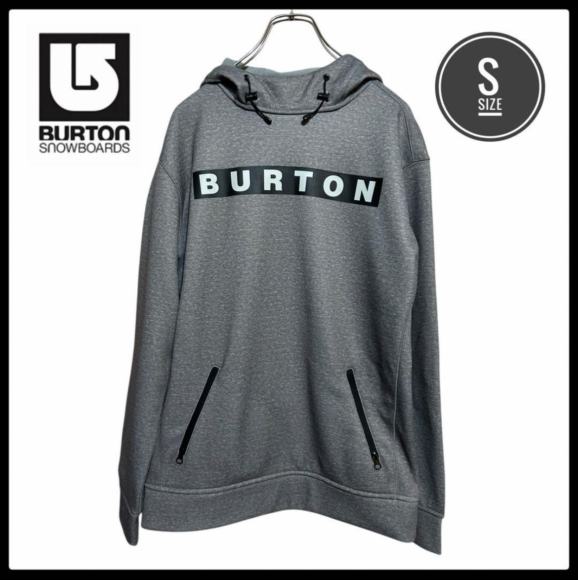 BURTON バートン 撥水 スウェット パーカー プルオーバー ボックスロゴ