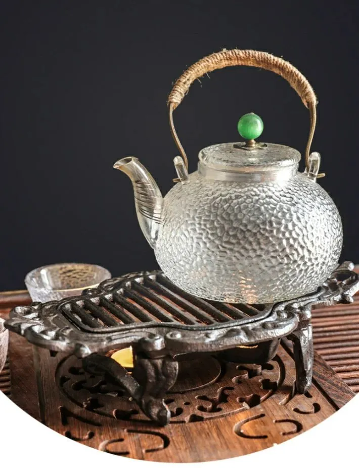 アンティーク！ヴィンテージ！ティーウォーマー水さし アンティーク！ヴィンテージ！ティーウォーマー水さし ガラス ティーポット