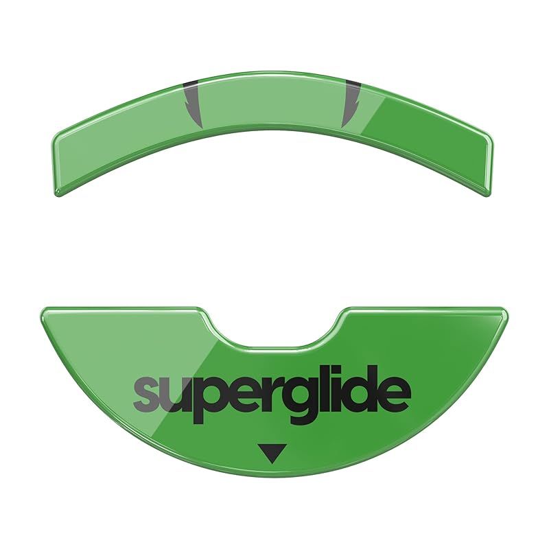Superglide マウスソール for Logicool Gpro X Superlight マウスフィート [ 強化ガラス素材 ラウンドエ Superglide(Type S) マウスソール for Logicool G