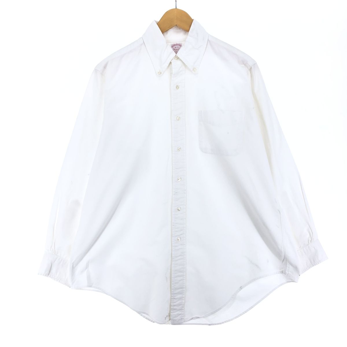 古着 90年代 ブルックスブラザーズ Brooks Brothers MAKERS 長袖 ボタンダウンシャツ USA製 メンズL ヴィンテージ/eaa387382