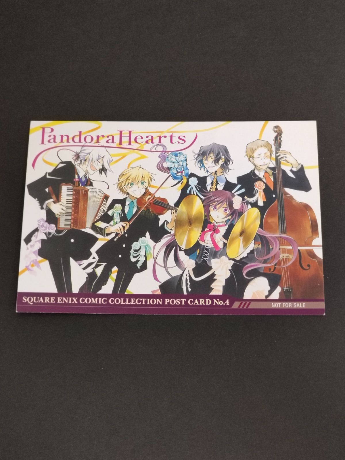 o6-1 Pandra hearts パンドラハーツ コミッパ ポストカード スクエニ